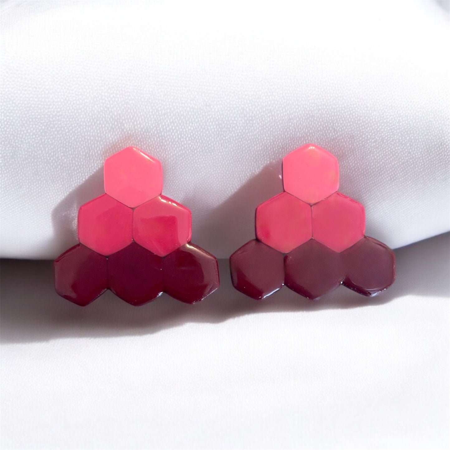 Chromatic Harmony statement earrings