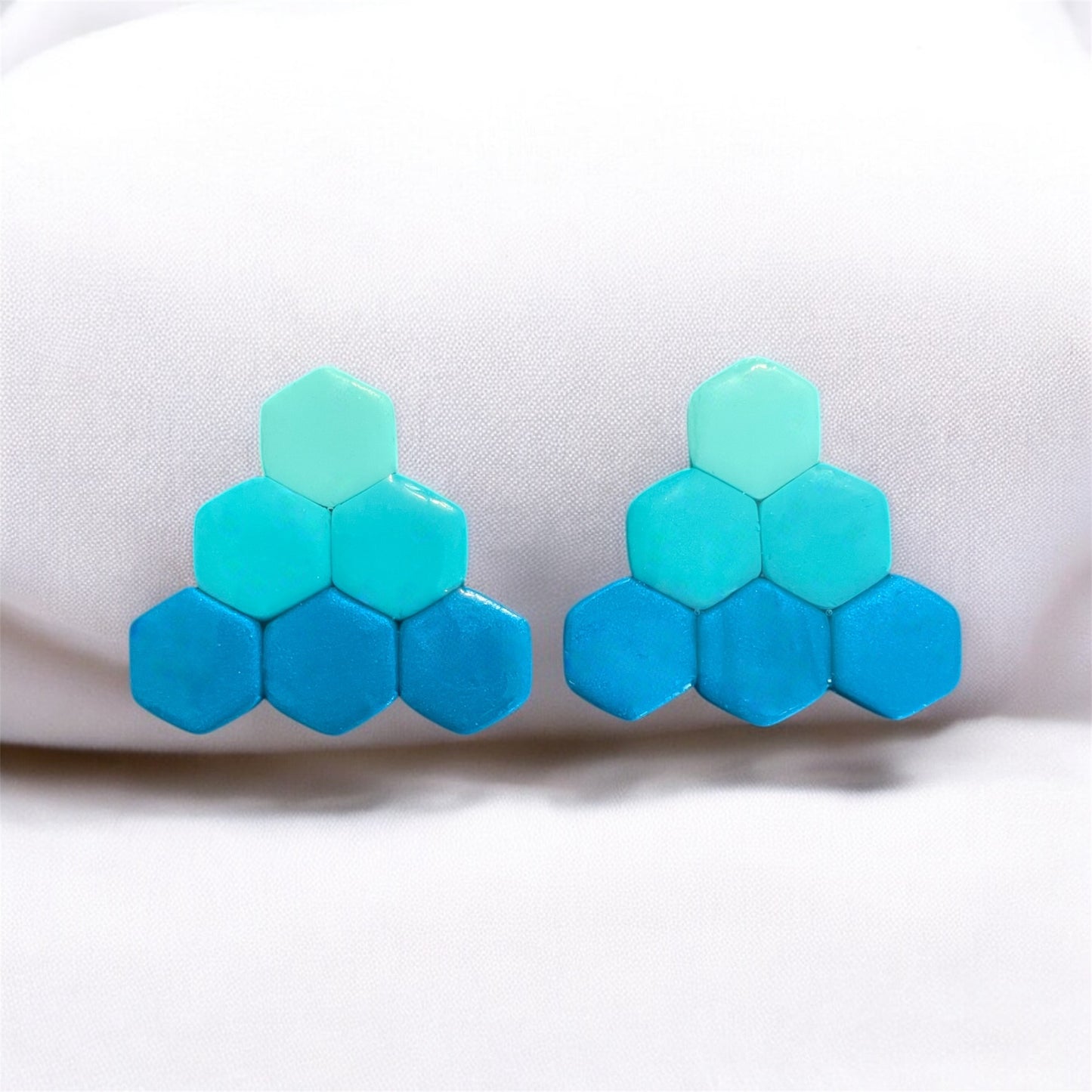 Chromatic Harmony statement earrings