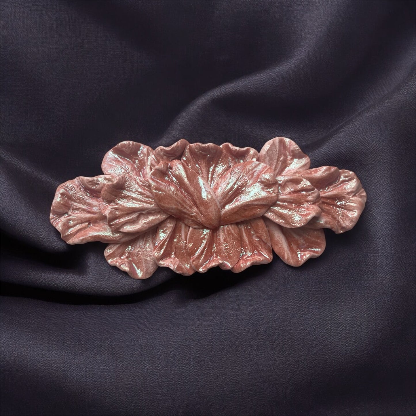 FLORAL hair clip