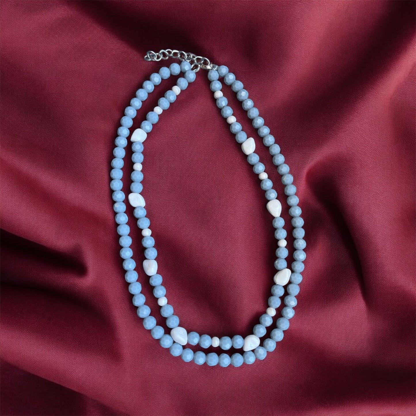 Bead Bliss necklace in grey