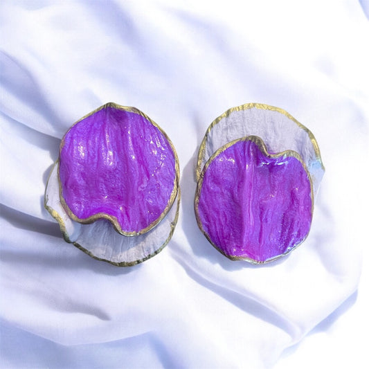 Magical Petals statement earrings